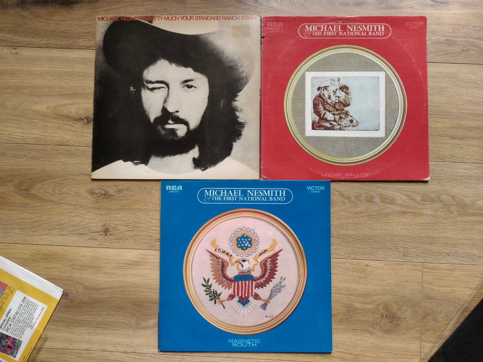 70's rock 3x lp Michael Nesmith, Cd's en Dvd's, Ophalen of Verzenden, 12 inch, Folk Rock
