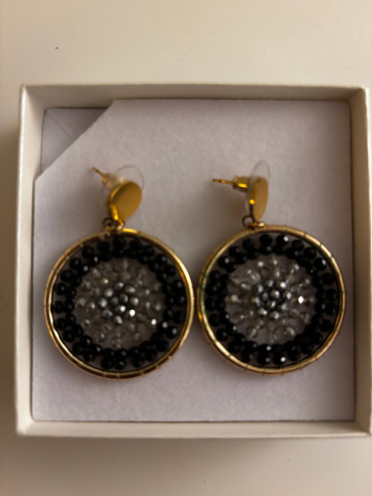 Super leuke oorbellen - ZGAN - 3 setjes, Sieraden, Tassen en Uiterlijk, Oorbellen, Overige materialen, Hangers, Ophalen of Verzenden