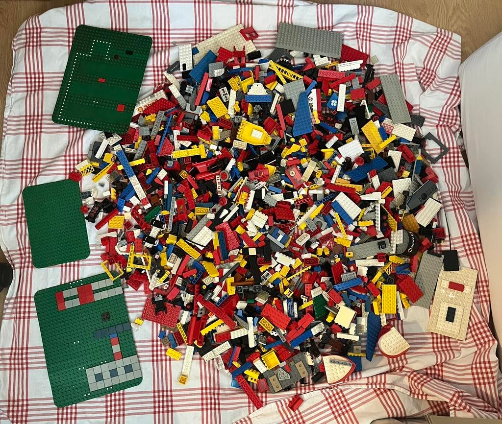 (53) Lego Partij/Lot Bijna 5kg/kilo Bulk/Mix Onderdelen, Lego, Ophalen of Verzenden, Losse stenen, Inclusief accessoires