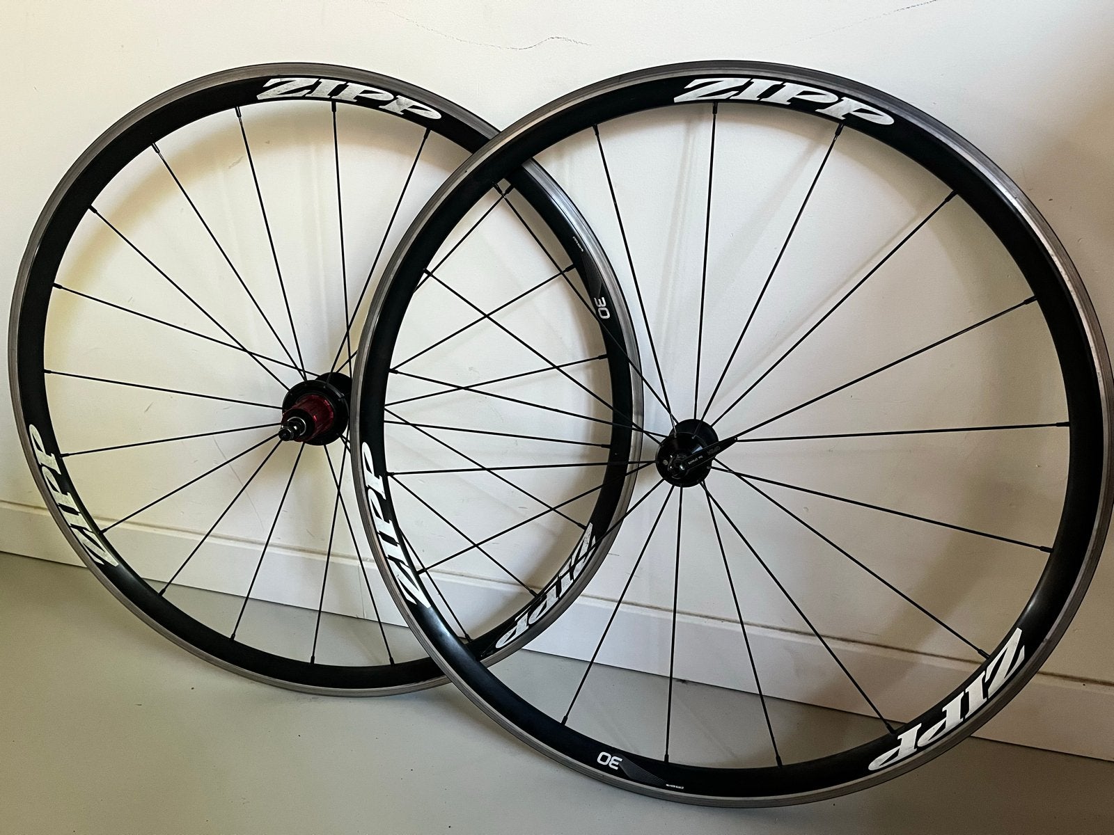Zipp 30 racefiets wielen, Gebruikt, Aluminium, Racefiets, Ophalen