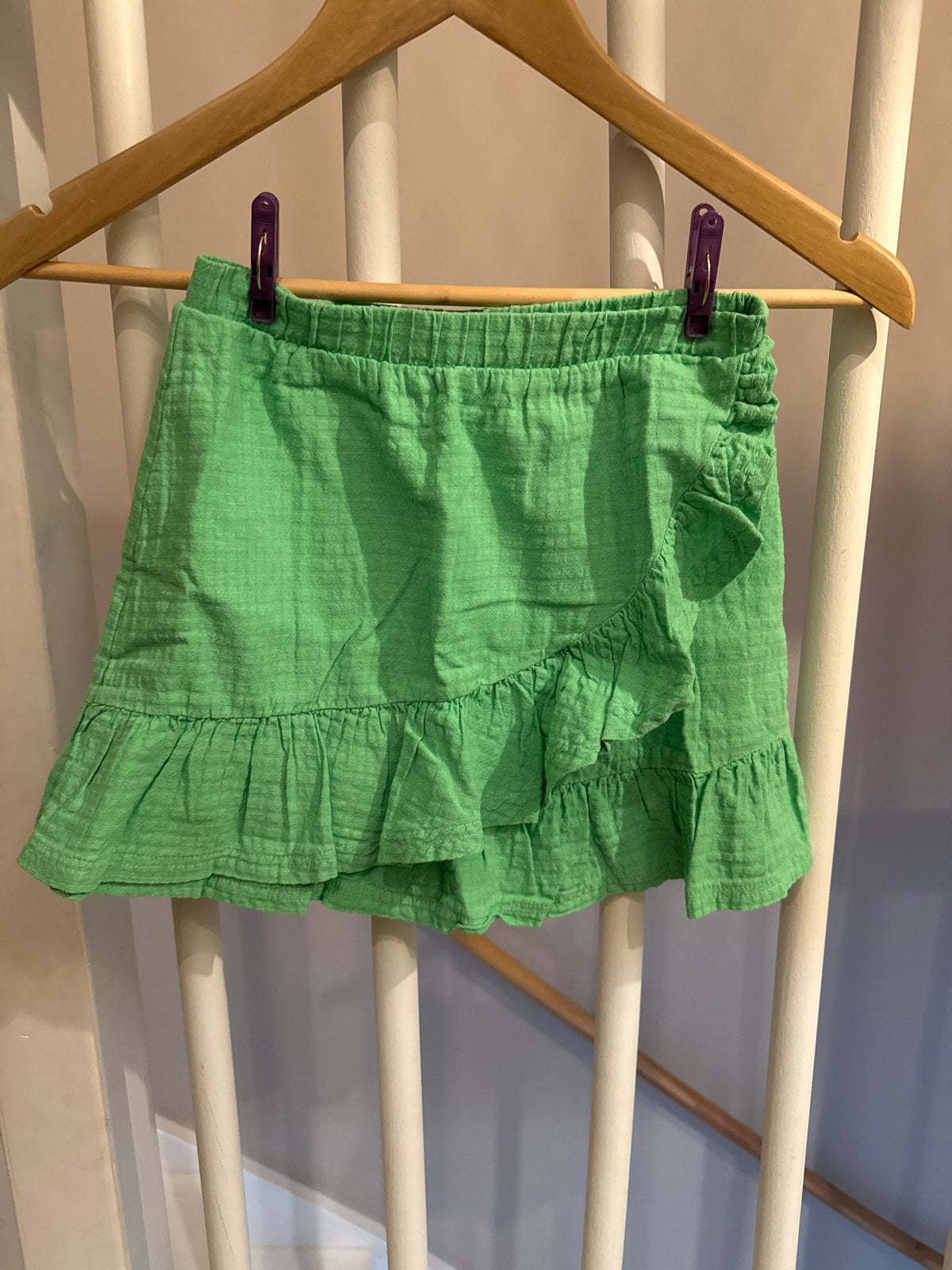 Hema Groen Rokje Maat 122/128, Ophalen of Verzenden, Zo goed als nieuw, Maat 34 (XS) of kleiner, Boven de knie