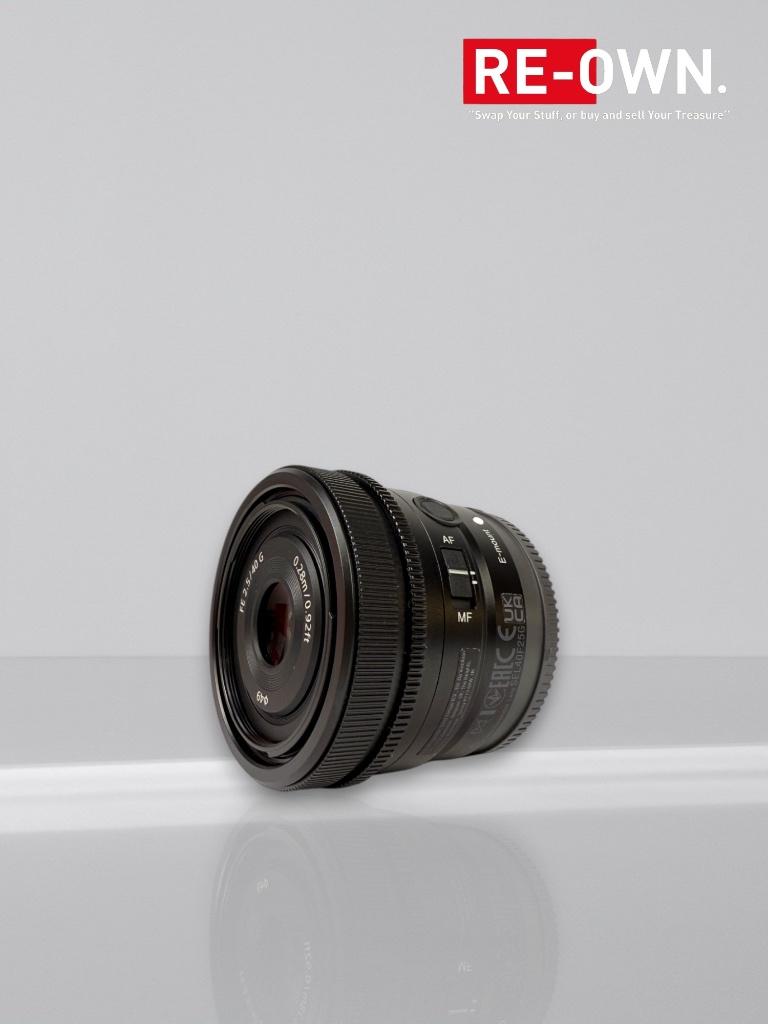 Sony FE 40mm f/2.5 G (topstaat + doos + garantie), Audio, Tv en Foto, Fotografie | Lenzen en Objectieven, ., Ophalen of Verzenden