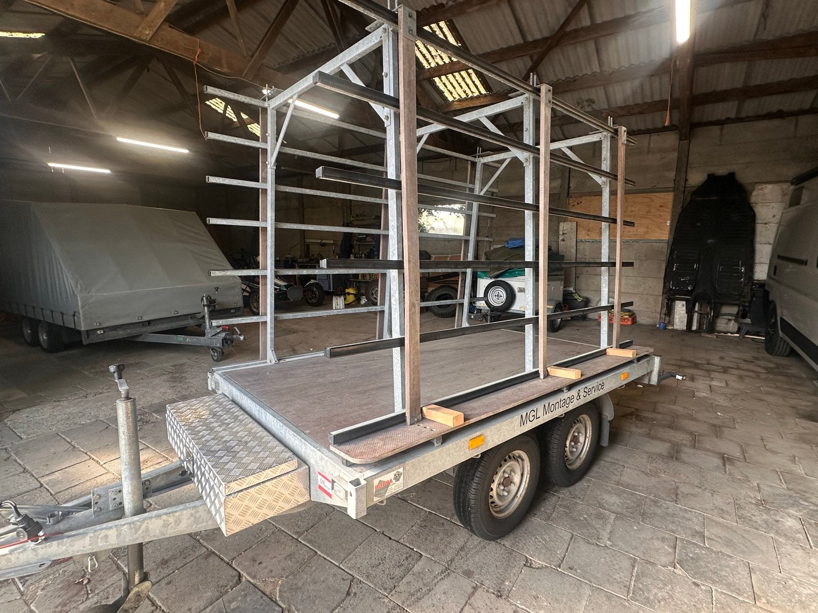 Hapert Resteel Aanhanger, Ophalen, Gebruikt, ., Hapert