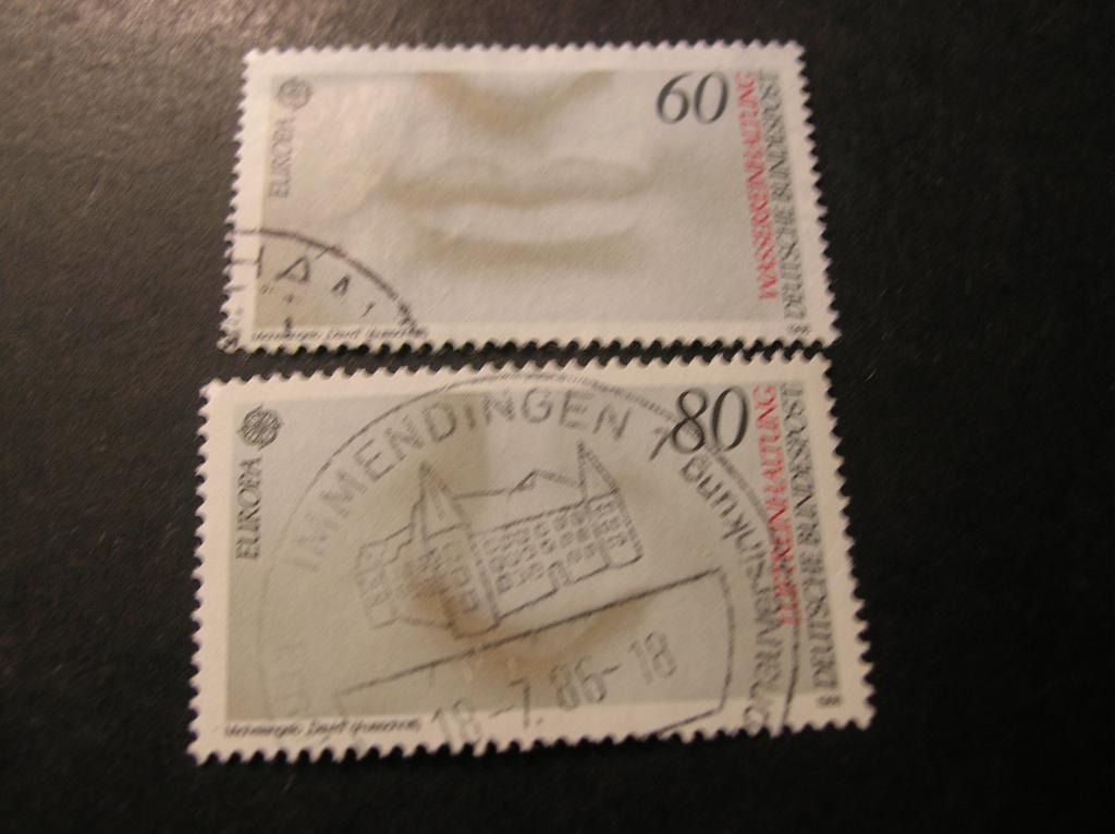 Cept/Verenigd Europa Duitsland 1986 gestempeld, Verzenden, Overige landen, Gestempeld