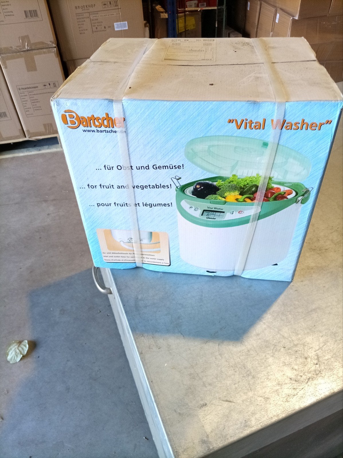 Bartscher Vital Washer Groentewasser - Nieuw in verpakking, Ophalen, Nieuw