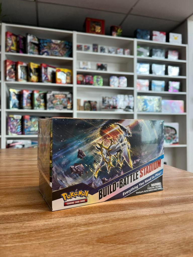 Pokémon Brilliant Stars Build & Battle Stadium Box, Ophalen of Verzenden, Nieuw