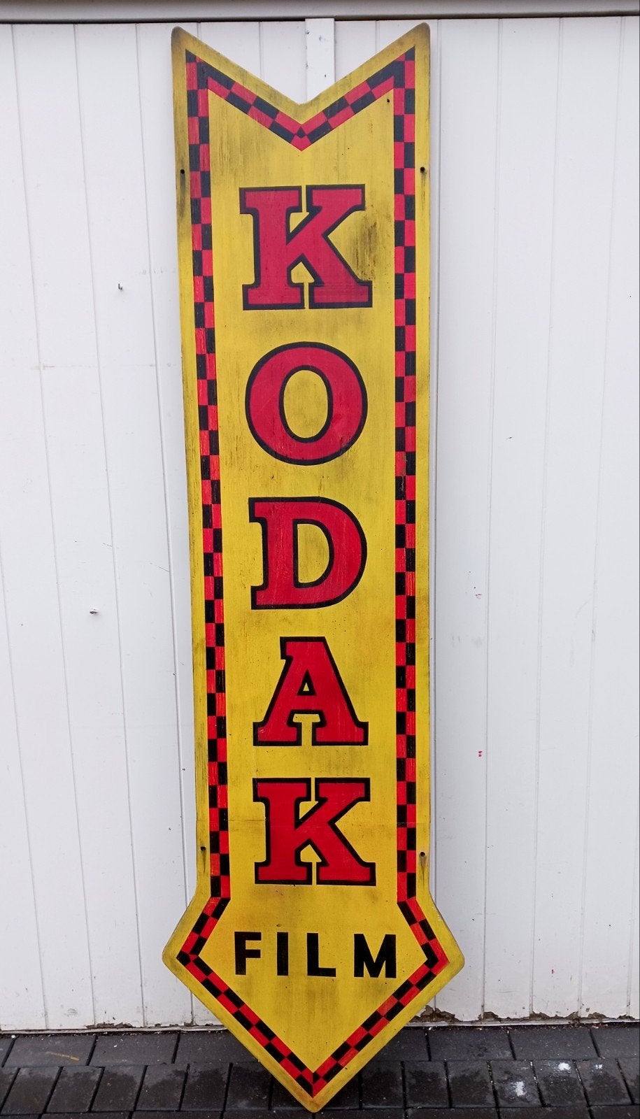 KODAK reclamebord, Ophalen, Reclamebord, Info@kodak.nl, Amsterdam