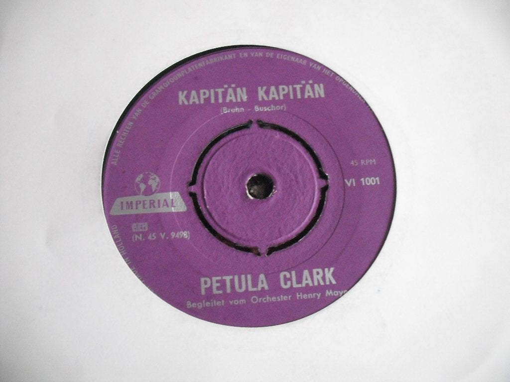 Petula Clark - Kapitan Kapitan / Monsieur (jb), Cd's en Dvd's, Ophalen of Verzenden, Zo goed als nieuw, Pop