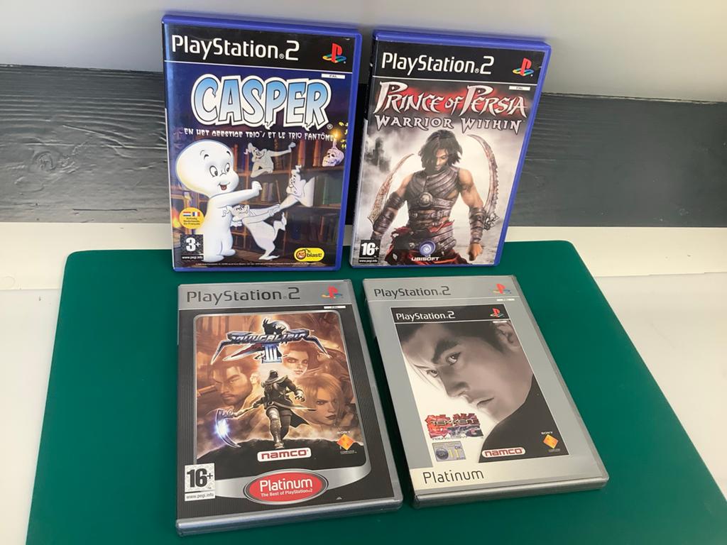 PS2 Games: Casper, Prince of Persia, Soulcalibur III, Tekken, Avontuur en Actie, Gebruikt, 1 speler, Ophalen of Verzenden