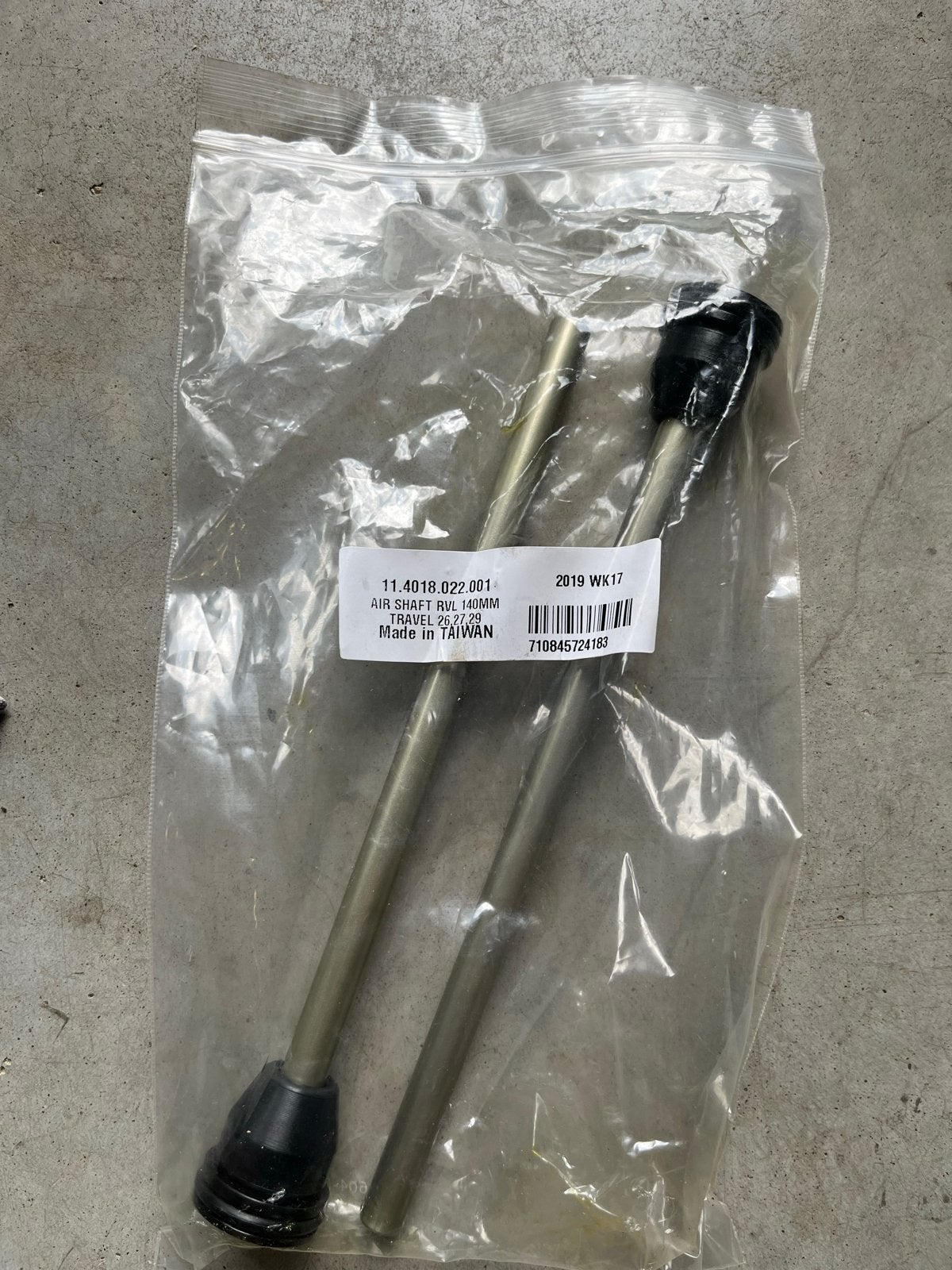 RockShox revelation Air Shaft 140mm en 150mm, Gebruikt, Ophalen of Verzenden, Voorvork, Aluminium