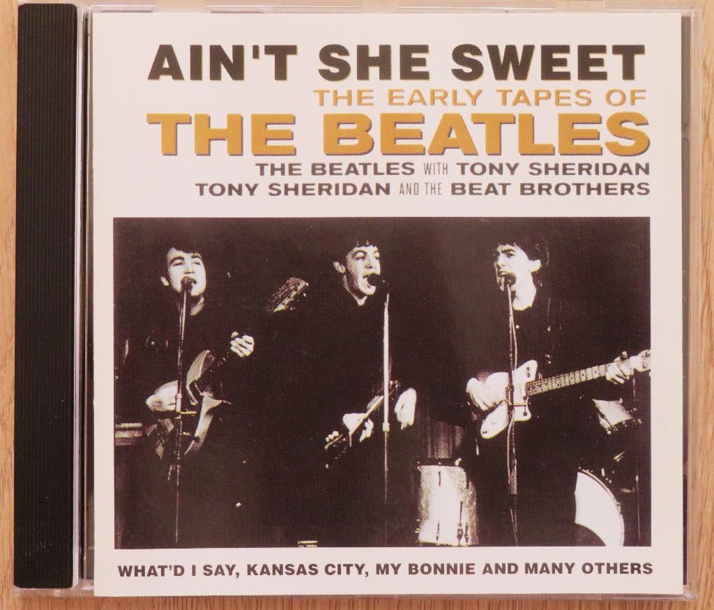 CD Beatles met Tony Sheridan Ain't she sweet ( early tapes ), Ophalen of Verzenden, Zo goed als nieuw