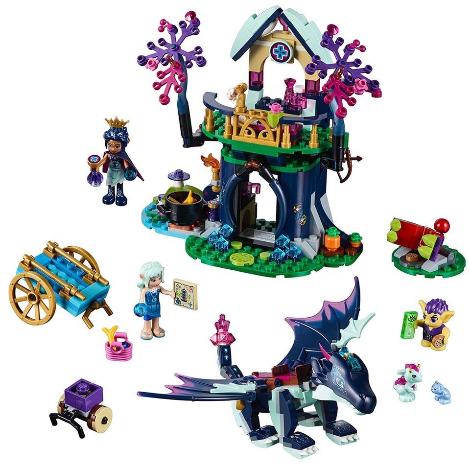 Lego Elves Rosalyn’s genezingsschuilplaats 41187, Ophalen of Verzenden, Complete set, Lego