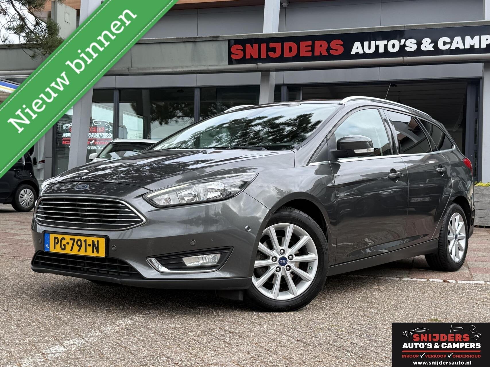 Ford Focus Wagon 1.5 TDCI Titanium,super goed onderhouden, Auto's, Stof, Gebruikt, 4 cilinders, 140 €/maand