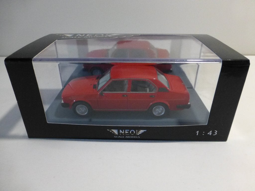 Neo Alfa Romeo Alfetta 2000 rood, Ophalen of Verzenden, Nieuw, Auto, Overige merken