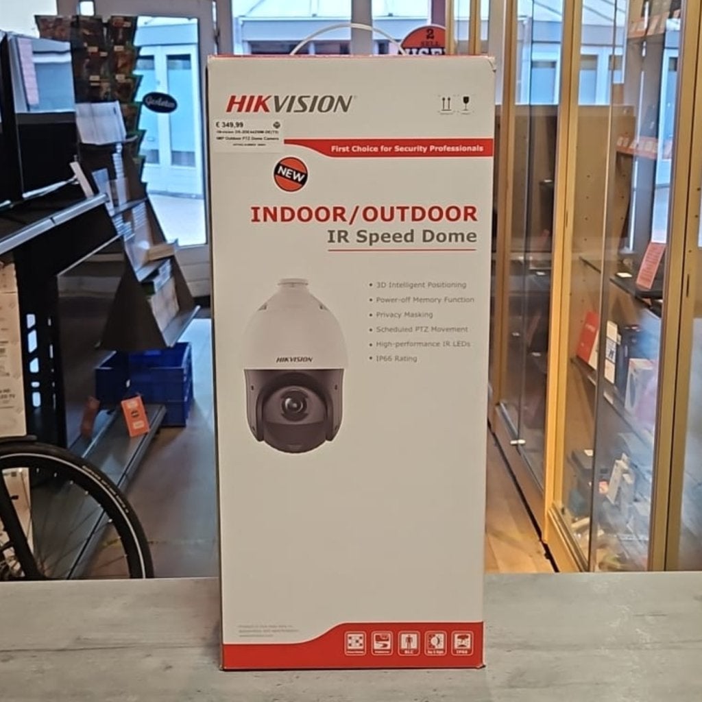 Hikvision DS-2DE4425IW-DE(T5) 4MP Outdoor PTZ Dome Camera, Flex Ltd., Gebruikt, https://flex.com/contact-us, Nobelstraat 10, 5807 GA Oostrum LB, Limburg, Nederland