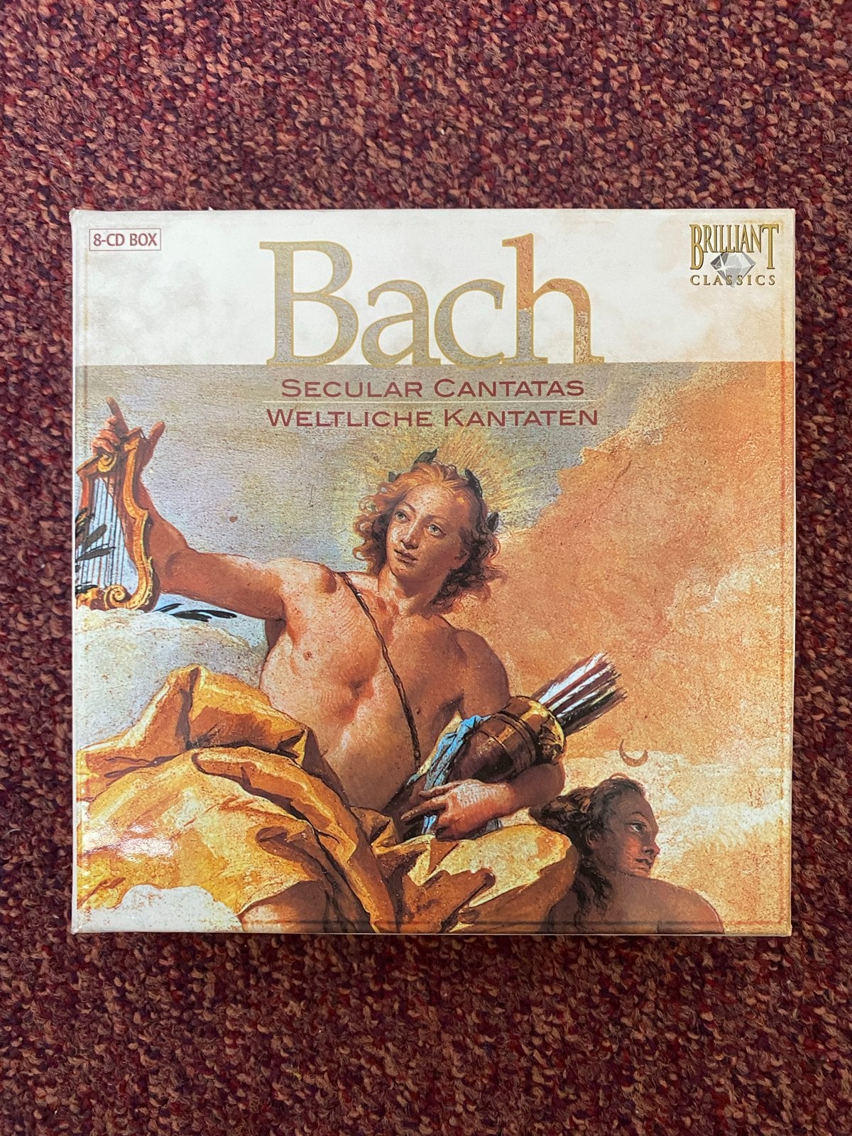 Bach: Seculiere Cantates - 8 CD Boxset Brilliant Classics, Boxset, Ophalen of Verzenden, Zo goed als nieuw, Barok