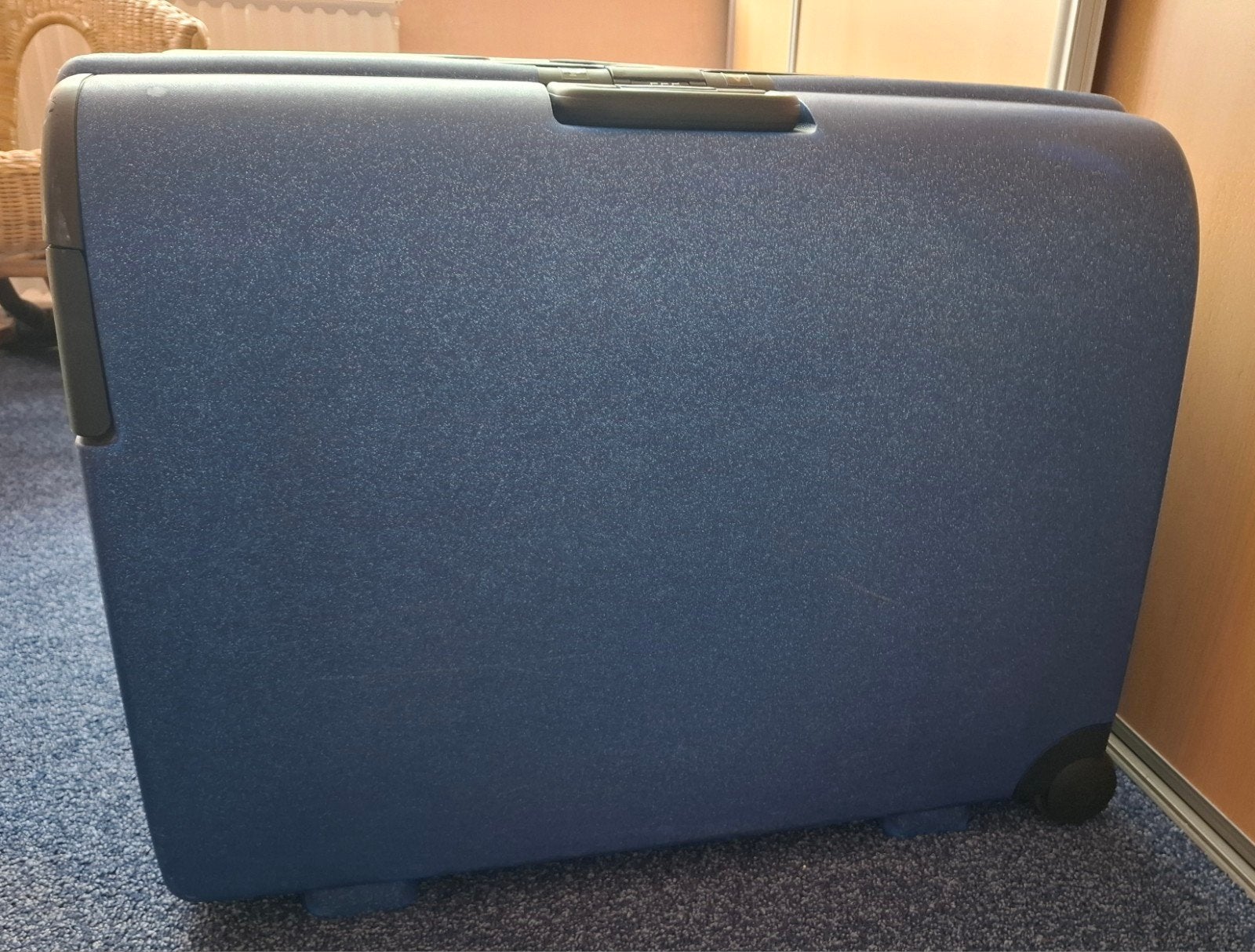 Carlton koffers met glinsterend effect, Sieraden, Tassen en Uiterlijk, Koffers, Ophalen, Hard kunststof, 70 cm of meer, Wieltjes