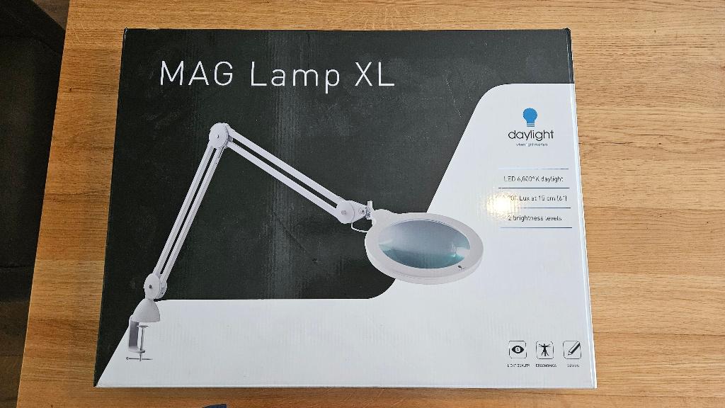 Loeplamp MAG XL, Ophalen, Zo goed als nieuw, Loeplamp