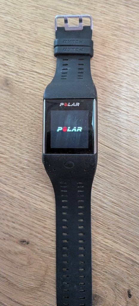 Polar M600 Sporthorloge en smartwatch, Hoogte, Zwart, Ophalen of Verzenden, Zo goed als nieuw