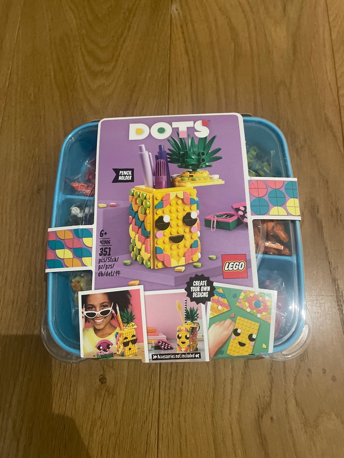 Nieuwe ongeopende LEGO DOTS 41906 Ananas Pennenhouder, Ophalen, Overige thema's, Lego, Nieuw
