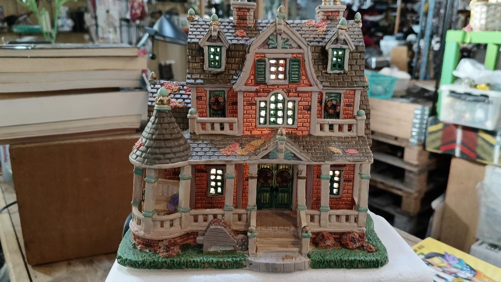 Lemax Robinson House kerstdorp huisje (zonder licht), Diversen, Kerst, Ophalen of Verzenden, Gebruikt
