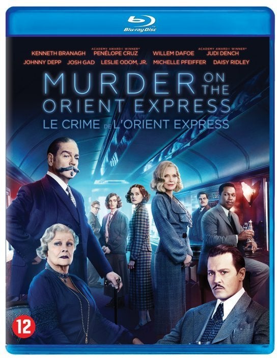 Murder on the orient Express., Cd's en Dvd's, Blu-ray, Zo goed als nieuw, Thrillers en Misdaad, Blu-ray, Film, Engels, Nederlands
