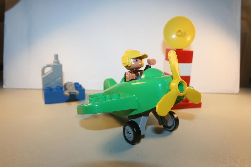 Duplo 10808 - Vliegtuig - complete set, Ophalen of Verzenden, Zo goed als nieuw, Complete set, Duplo