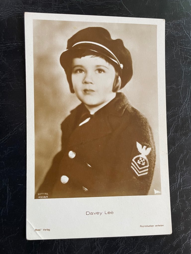 ansichtkaart / kaart van Davey Lee., Verzamelen, Verzenden, 1920 tot 1940, Sterren en Beroemdheden