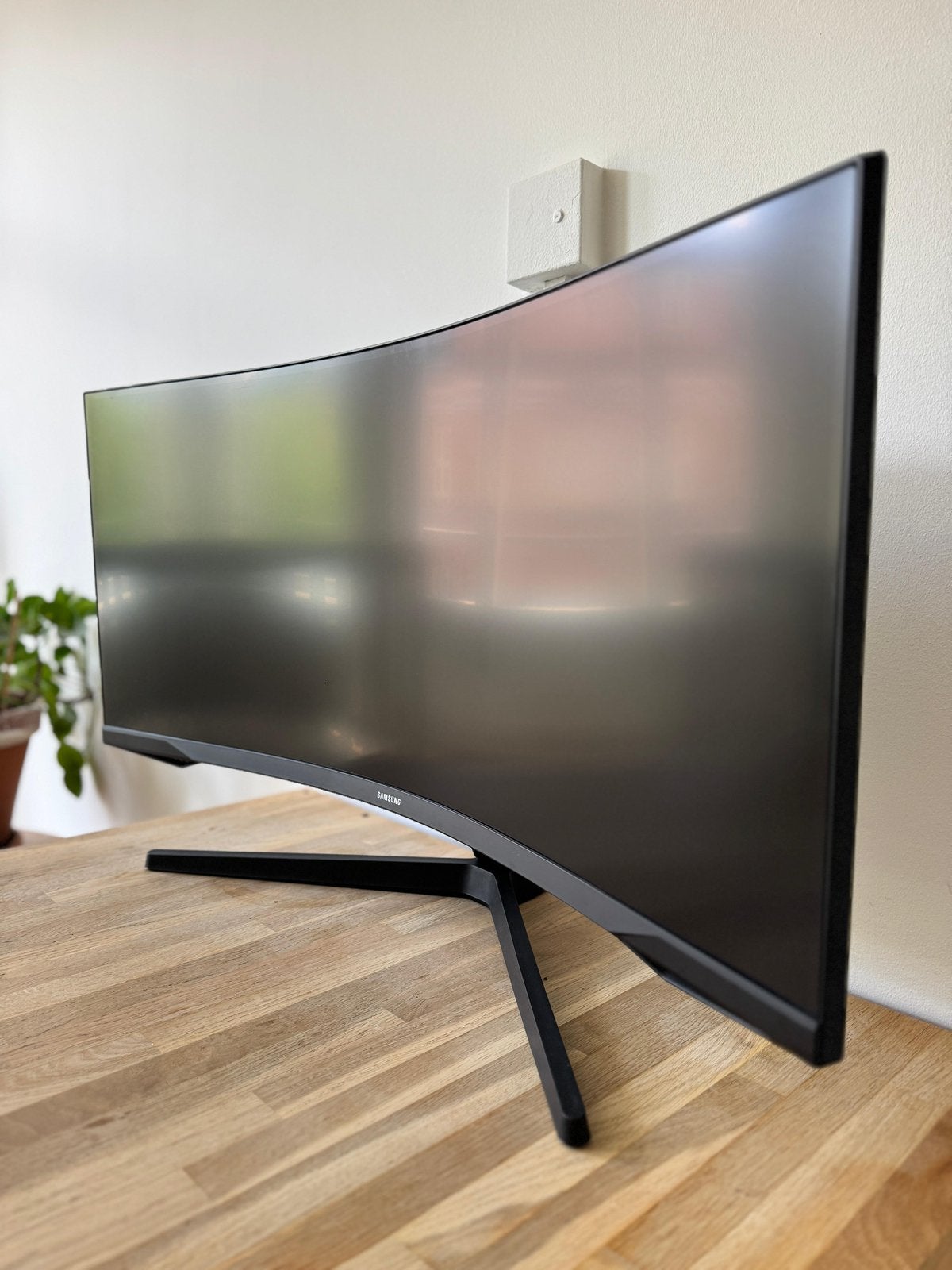 Ultrawide curved monitor Samsung, Computers en Software, Monitoren, HDMI, IPS, Curved, Ophalen of Verzenden