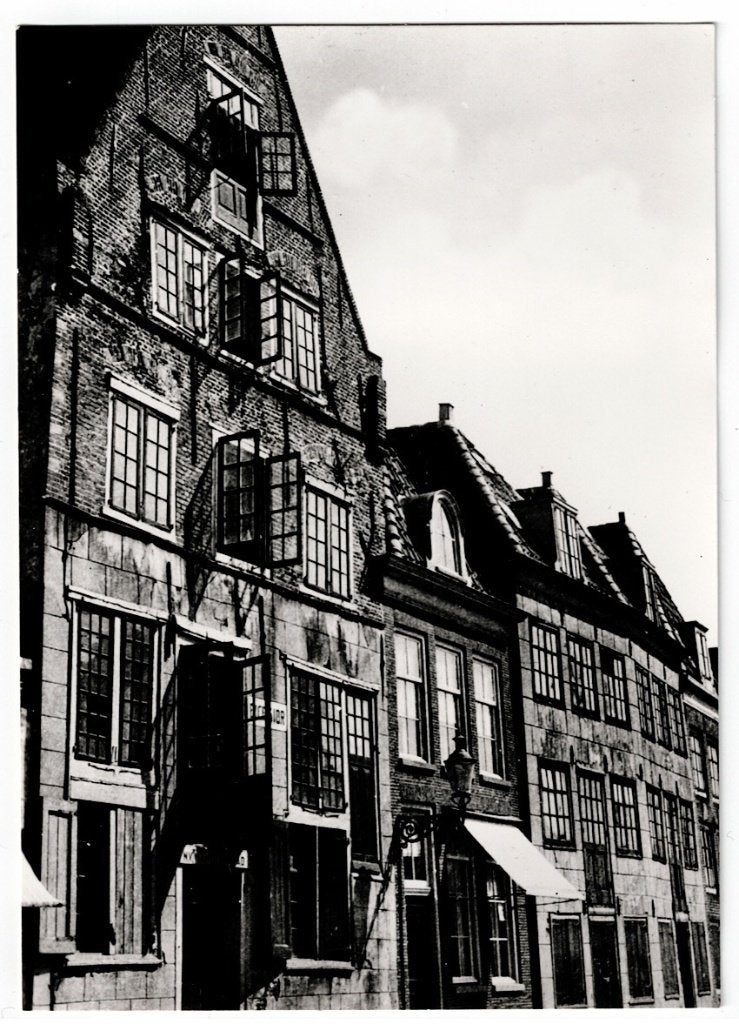 Hoorn. Fotokaart van Pakhuis Exelsior aan de Korenmarkt., Ophalen of Verzenden, 1920 tot 1940, Ongelopen, Noord-Holland