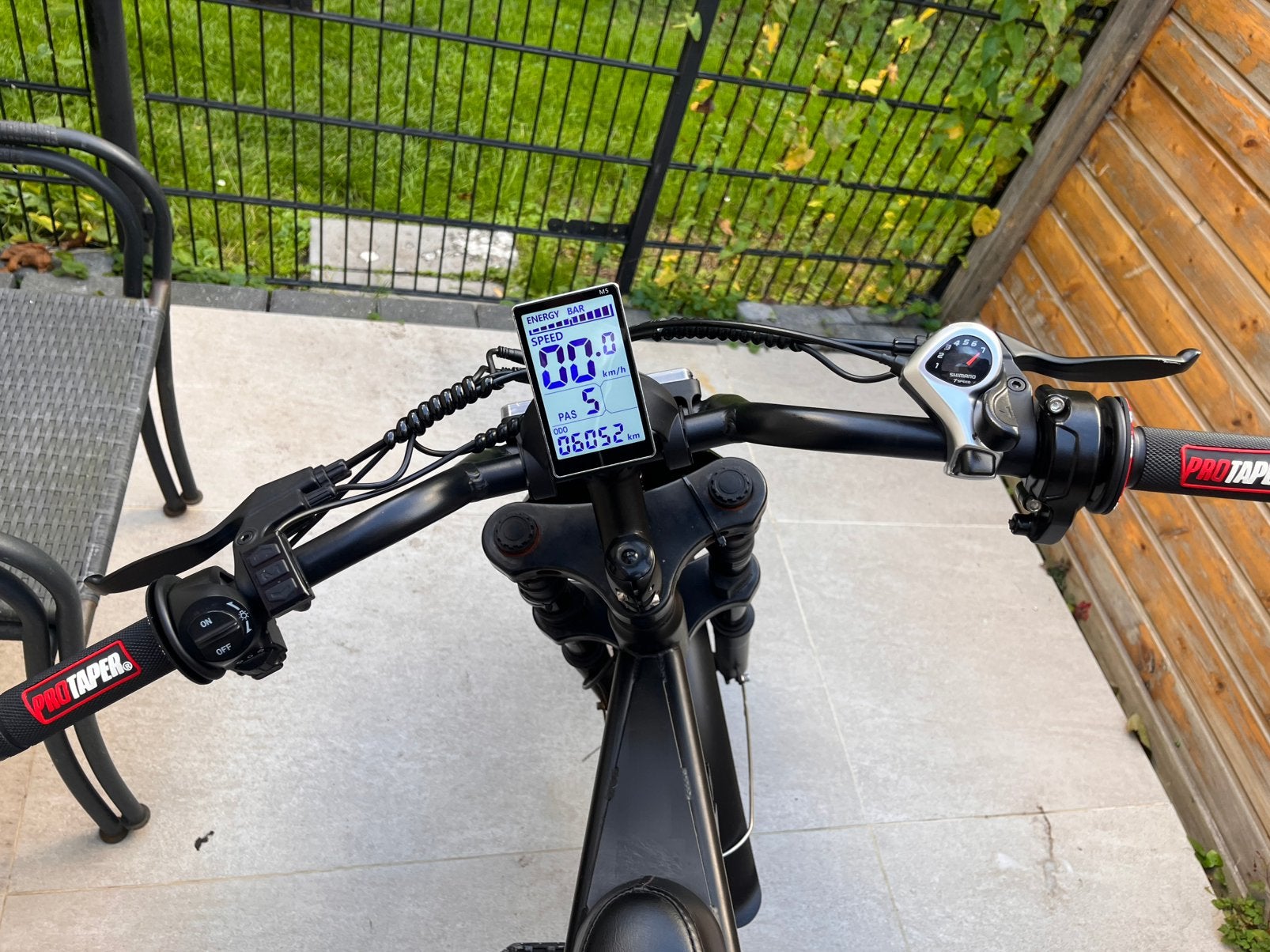 Ouxi v8 fatbike, Gebruikt, 59 cm of meer, 30 tot 50 km per accu, Ophalen