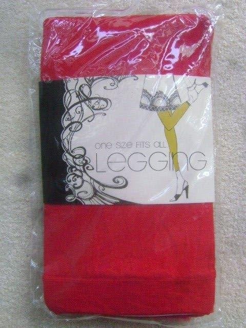 rode legging--een maat ( nieuw), Ophalen of Verzenden, Nieuw, Rood, Legging