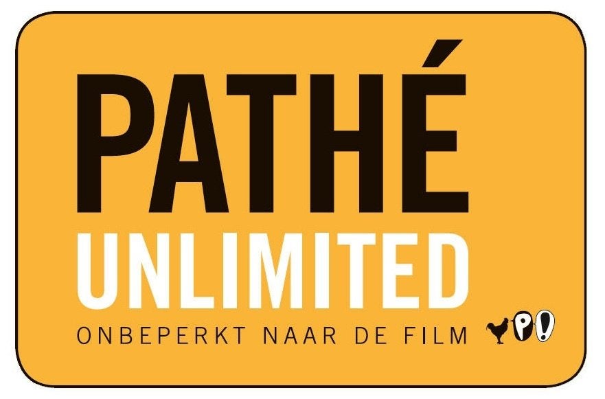 1 Pathé Unlimited Gold abonnement voor 12 maanden, Tickets en Kaartjes, Eén persoon, Niet van toepassing, Bestemd voor IMAX, Vrijkaartje alle films