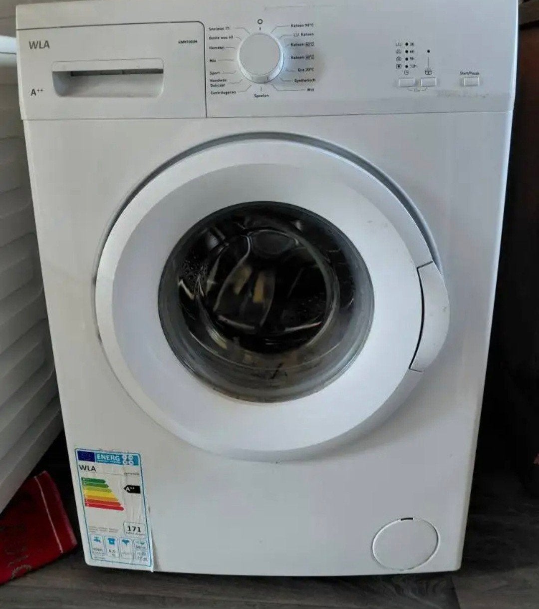 Wasmachines - Getest en Werkend, Ophalen, 1200 tot 1600 toeren, Gebruikt, 4 tot 6 kg