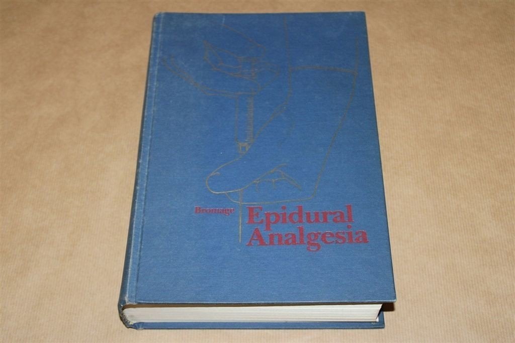 Epidural analgesia. Bromage., Ophalen of Verzenden, Gelezen