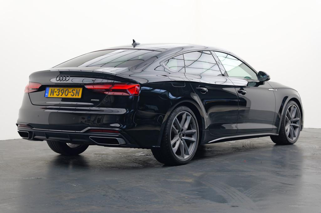 Audi A5 Sportback 40 TFSI quattro S edition Competition | S-, Auto's, Audi, Automaat, Gebruikt, 4 cilinders, Leder en Stof