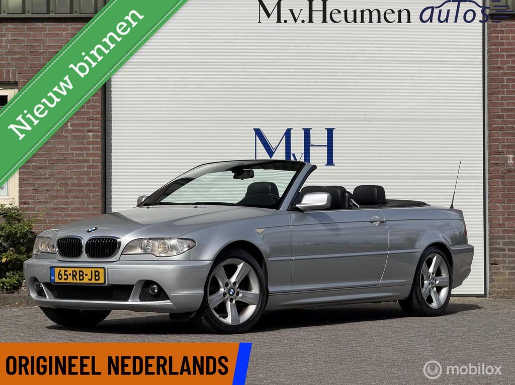 BMW 3-serie Cabrio 318Ci INCL HARDTOP Bijzonder goede staat, Auto's, 13 km/l, Achterwielaandrijving, Cabriolet, 4 stoelen