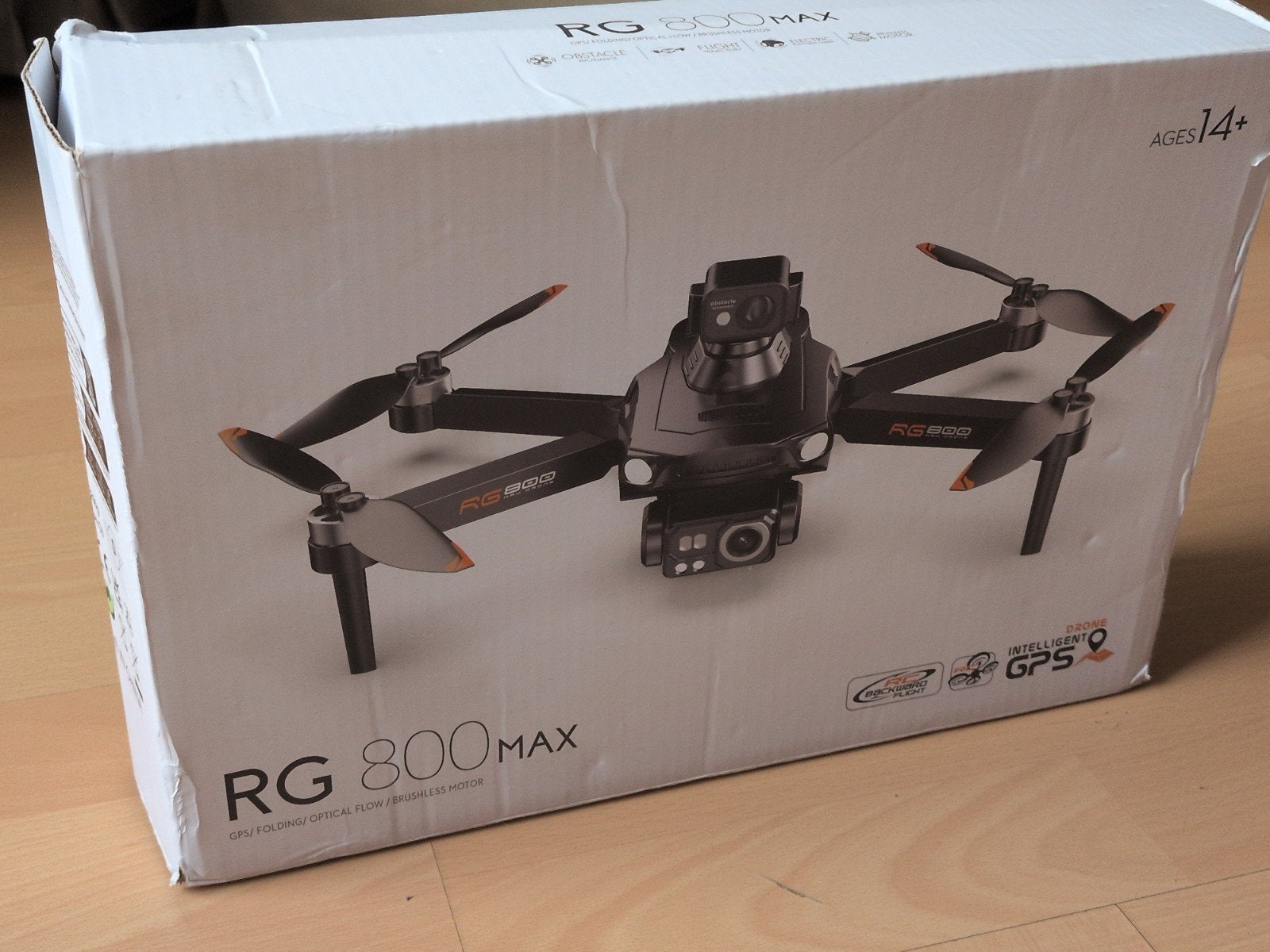 NIEUW IN DE DOOS. 0 NUL VLIEGUREN. WÉL COMPLEET, Cameradrone, Nieuw, 1 tot 5 kilometer, Return to Home