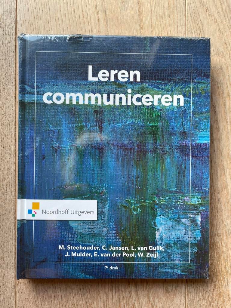 Willem Zeijl - Leren communiceren ISBN 9789001862329, Boeken, Ophalen of Verzenden, Nieuw, Sociale wetenschap