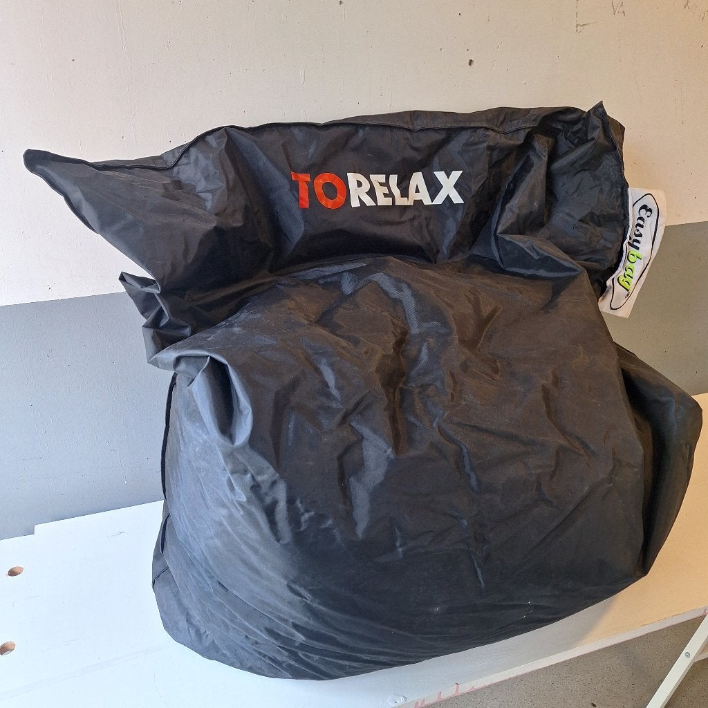Zitzak Easybag, Huis en Inrichting, Zitzakken, Ophalen of Verzenden, Gebruikt, Zwart, Zitzak