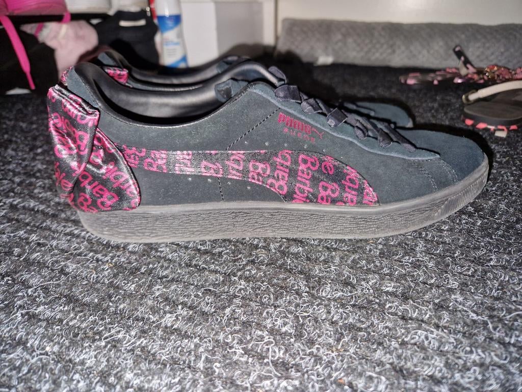 Barbie puma sneakers, Puma, Zwart, Ophalen of Verzenden, Sneakers of Gympen