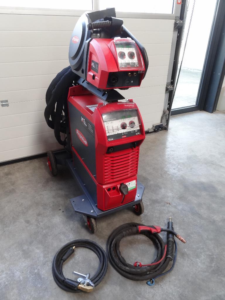 Mig/Mag Lasapparaat Fronius Transsteel 5000 watergekoeld.