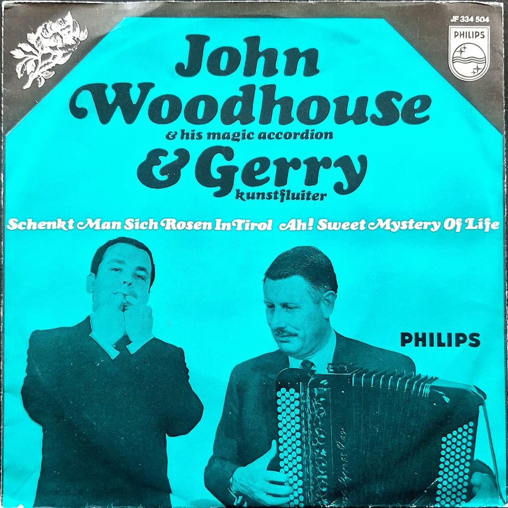 7"/SINGLE  JOHN WOODHOUSE & GERRY -Schenkt Mann Sich Rosen, Cd's en Dvd's, Vinyl Singles, Ophalen of Verzenden, Gebruikt, Pop