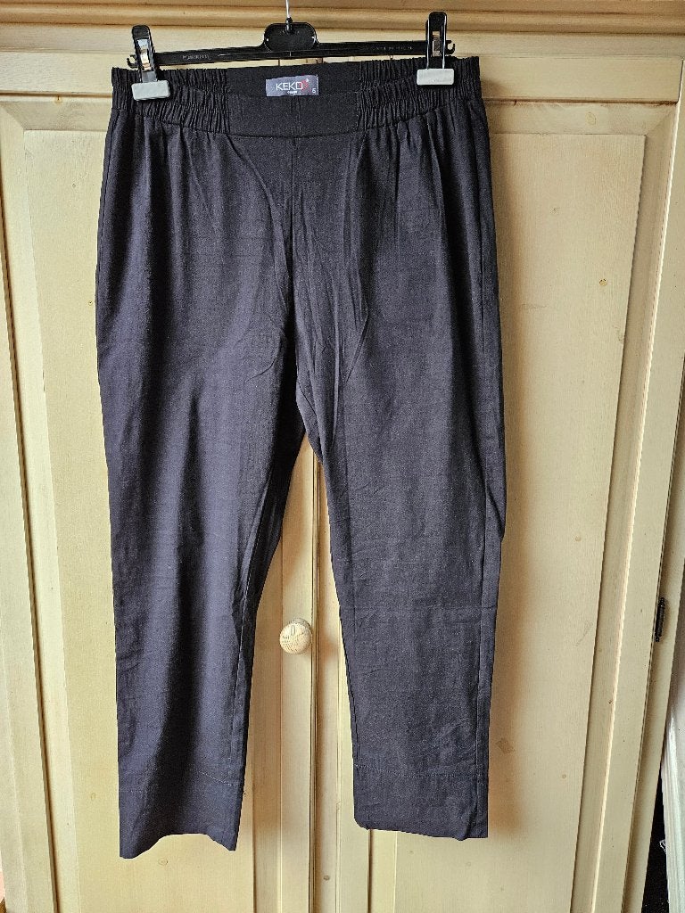 zwarte broek, Keko, maat 5 (56/58), Verzenden, Zwart, Zo goed als nieuw, Keko