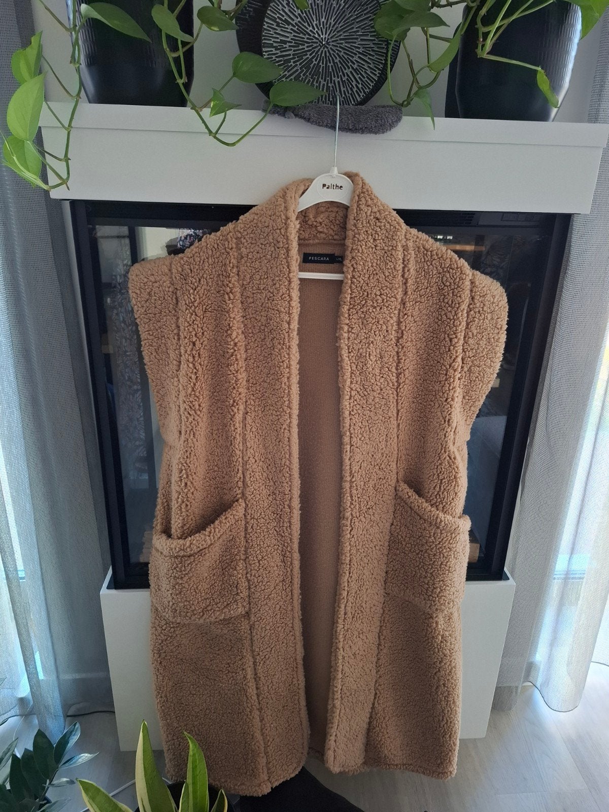 lange bodywarmer maat l/xl, Kleding | Dames, Ophalen of Verzenden, Zo goed als nieuw, Maat 46/48 (XL) of groter, Bruin