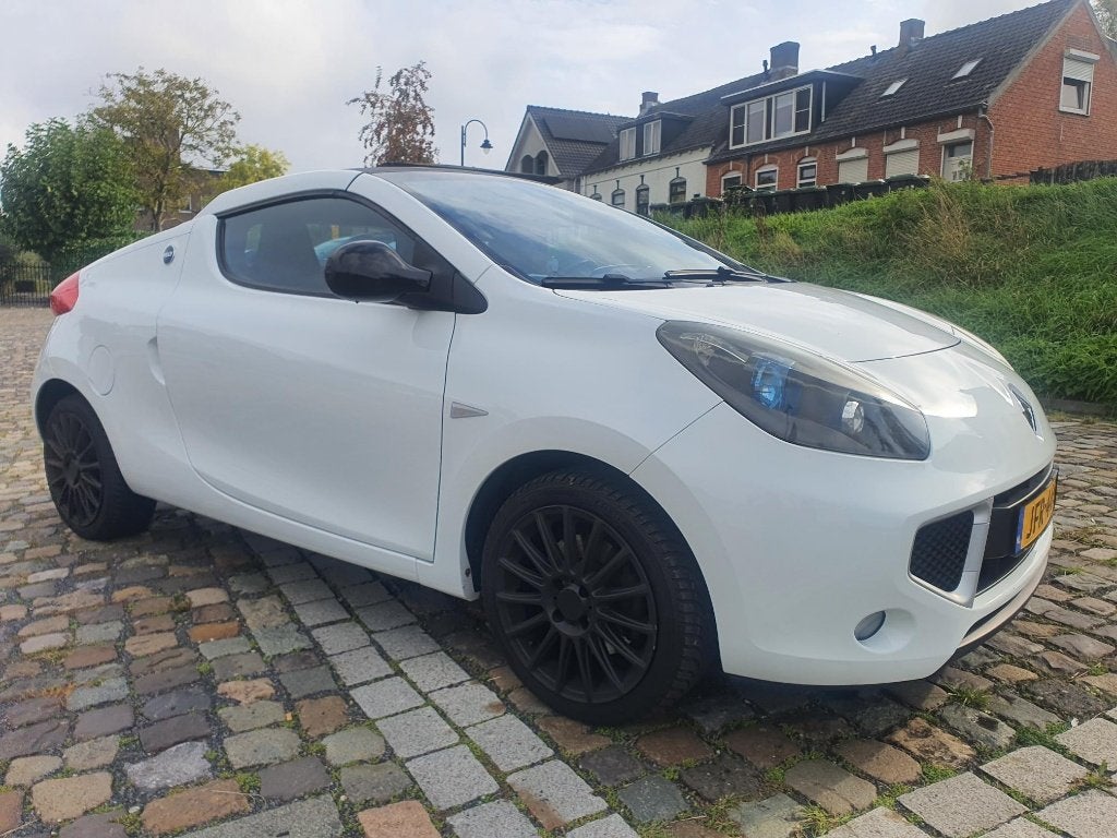 Renault Wind 1.2 TCe 100 | Cabriolet | Elektrische hardtop, Auto's, Voorwielaandrijving, Euro 5, Zwart, 4 cilinders