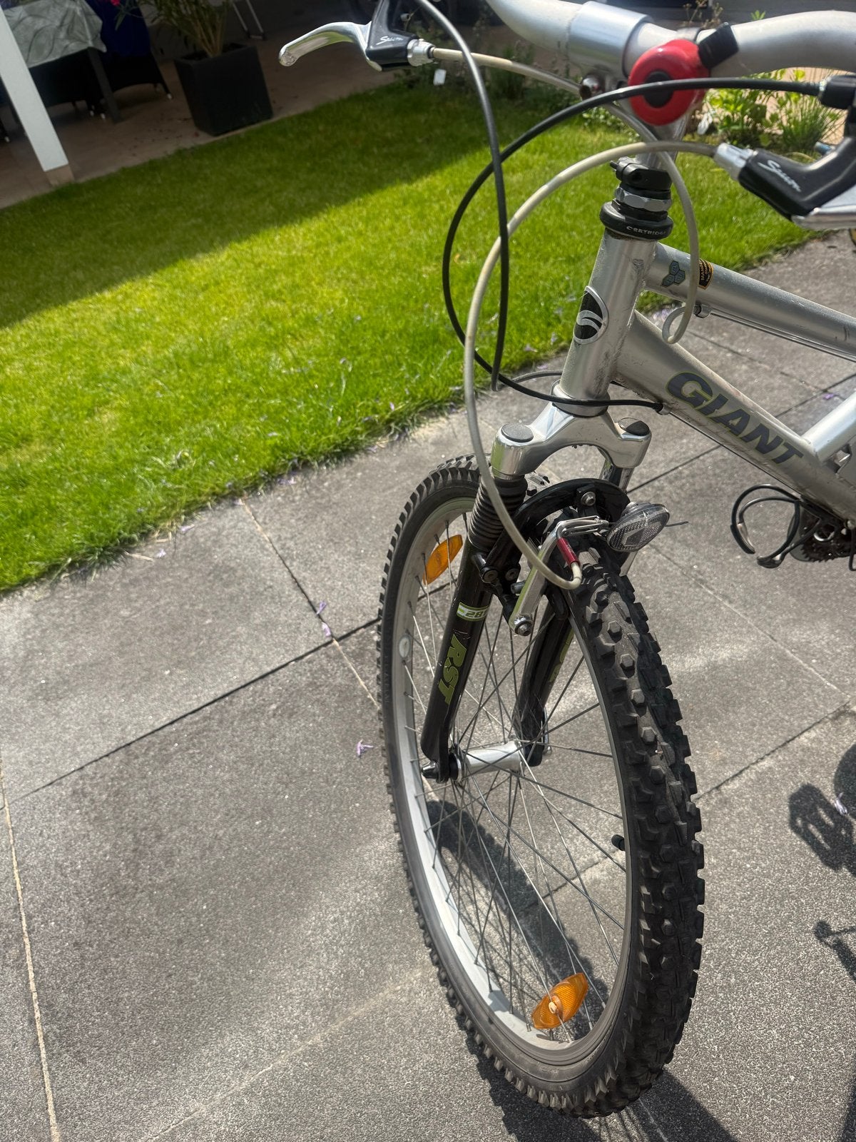 Giant Boulder Duo Shock Mountainbike - Zilver, Ophalen, Gebruikt, 49 tot 53 cm, Giant
