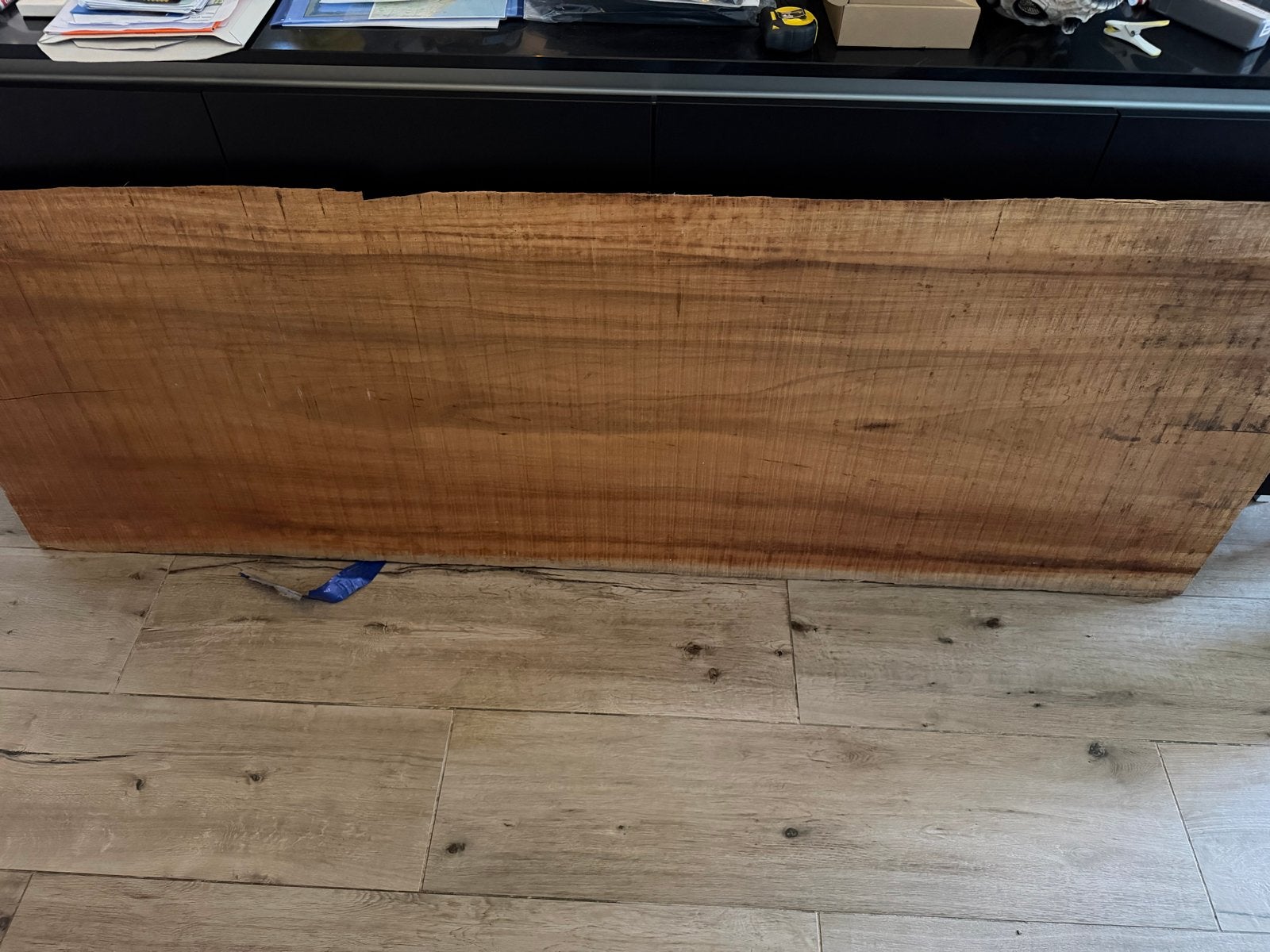 Massieve tropisch hard houten planken Padouk, Ophalen, Zo goed als nieuw, 200 tot 250 cm, Plank
