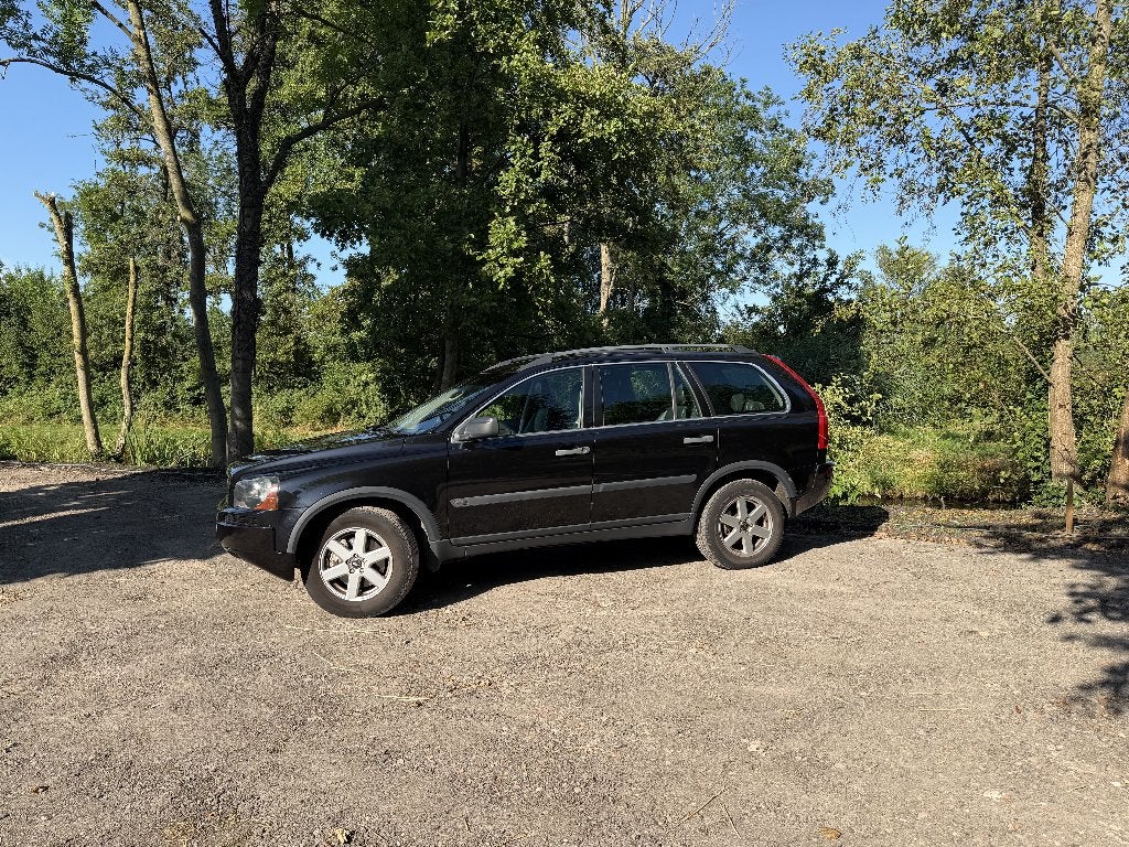 Volvo XC90 2.9 T6 Geartronic 2005 Zwart, Zwart, 2037 kg, 7 stoelen, Vierwielaandrijving