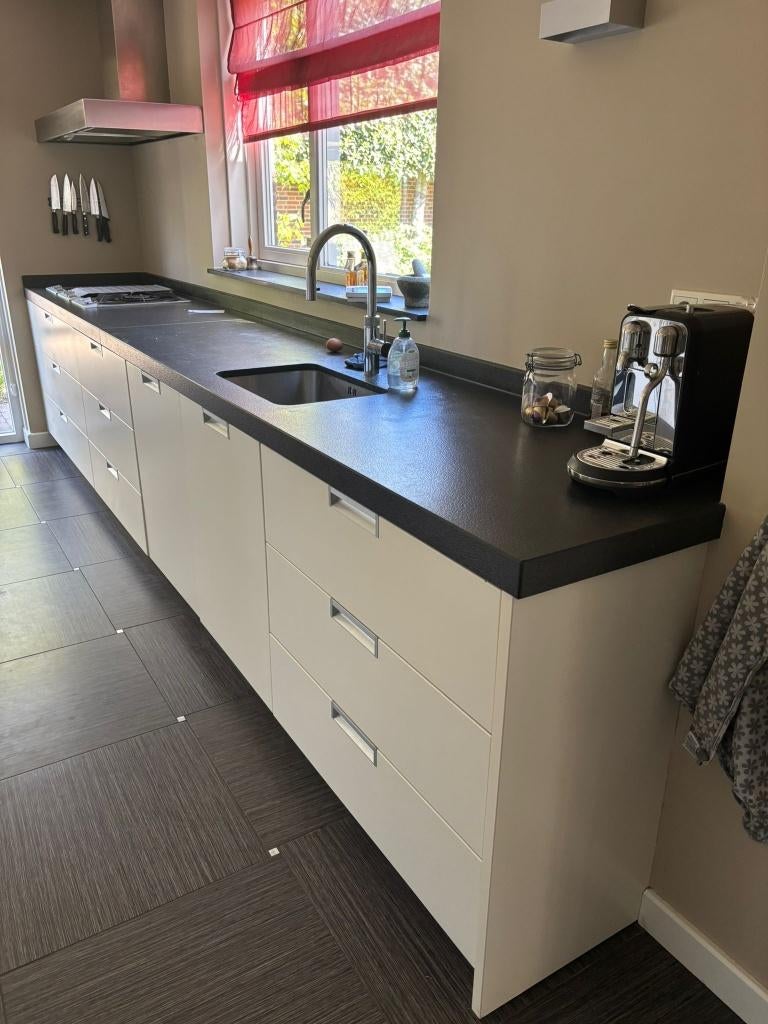 Luxe Keuken  - Quooker en Gaggenau (1juli demonteren), Huis en Inrichting, Ophalen, Gebruikt, Crème, Dubbelwandige keuken